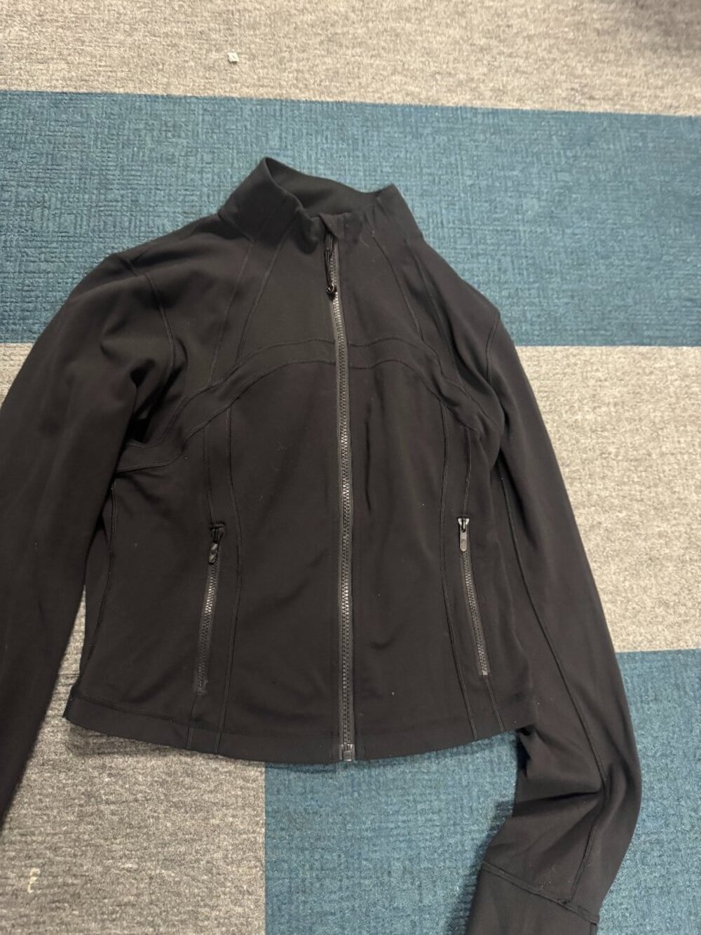 lululemon athletica Black Full-Zip Jacket
